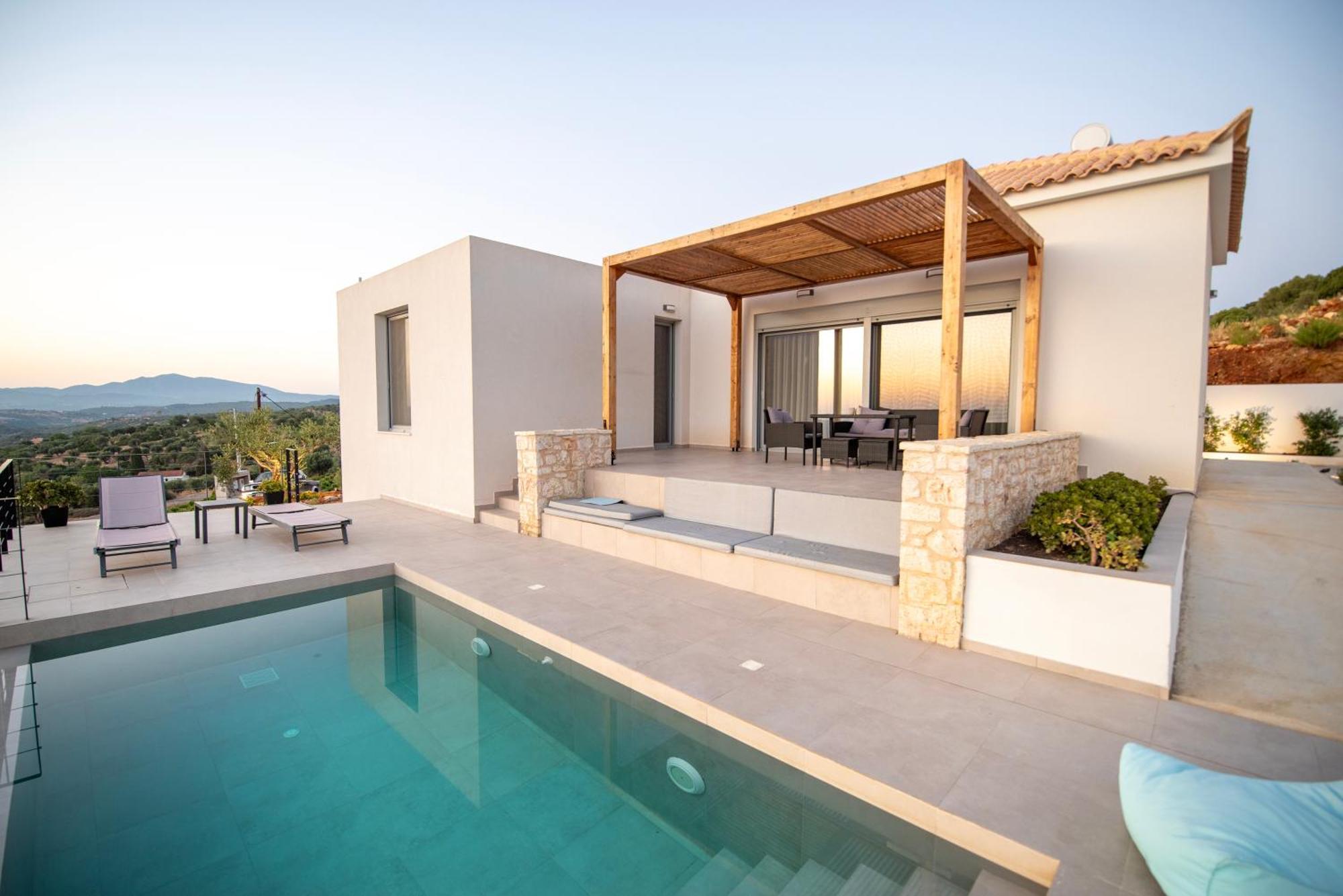Akritokhórion Sunset Luxury Villa מראה חיצוני תמונה